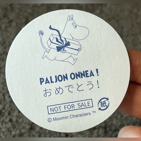 Moomin Valley Park Theme Park Japan Exclusive Sticker Official Souvenir Kawaii - Picture 4 of 4